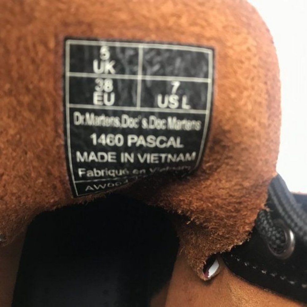 Dr. Martens Smooth Leather 1460 Pascal Floral Boots - Picture 12 of 13